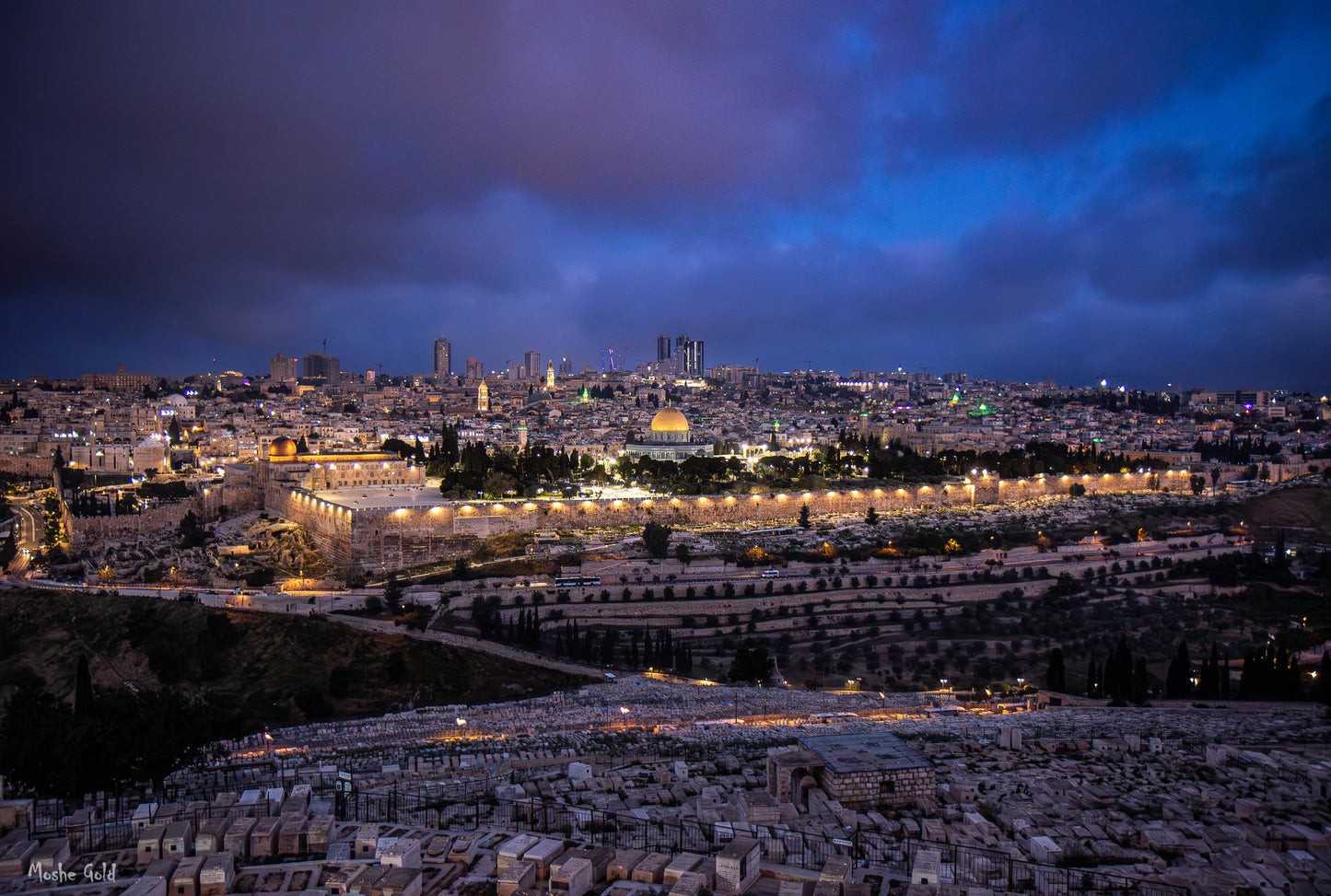 View of Jerusalem from Mount of Olives