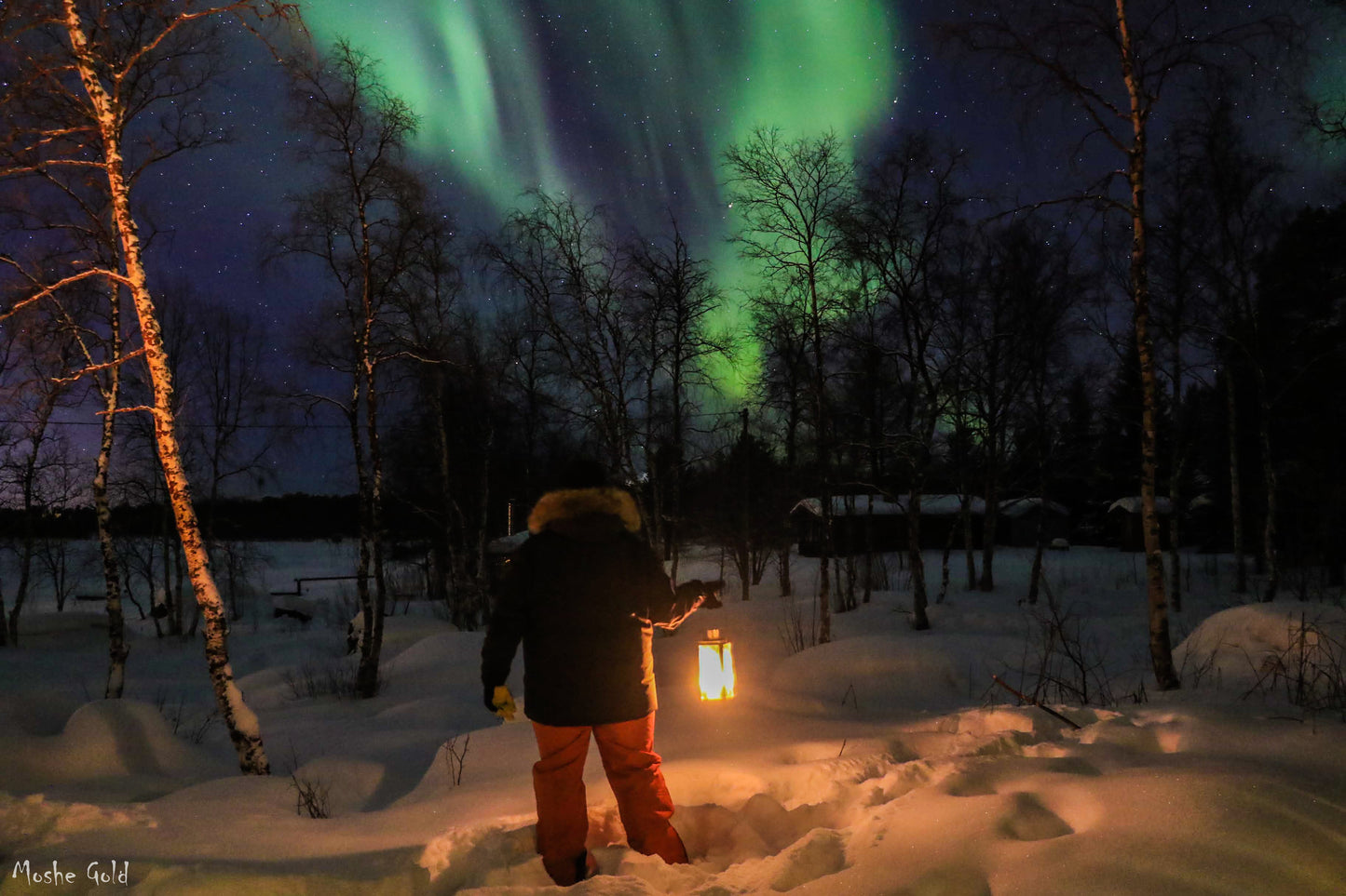 Northern lights in Lapland