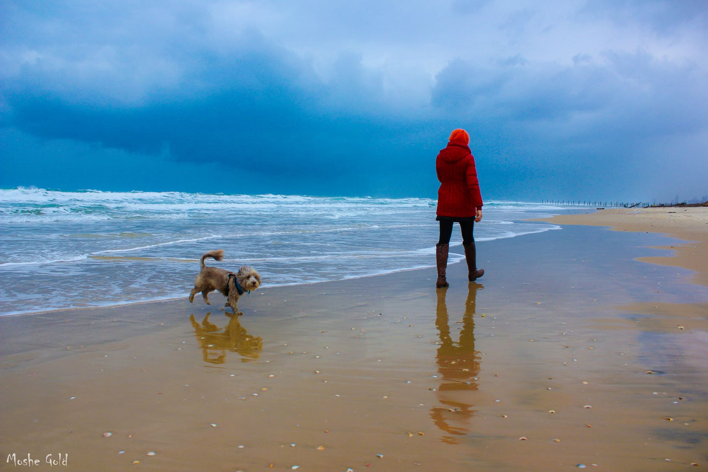 Stormy day at the Beach