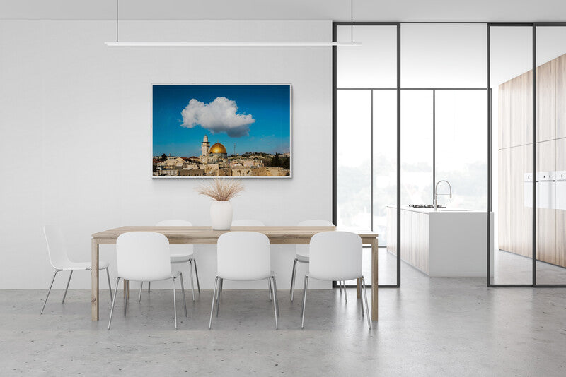 Cloud over Temple Mount, Jerusalem