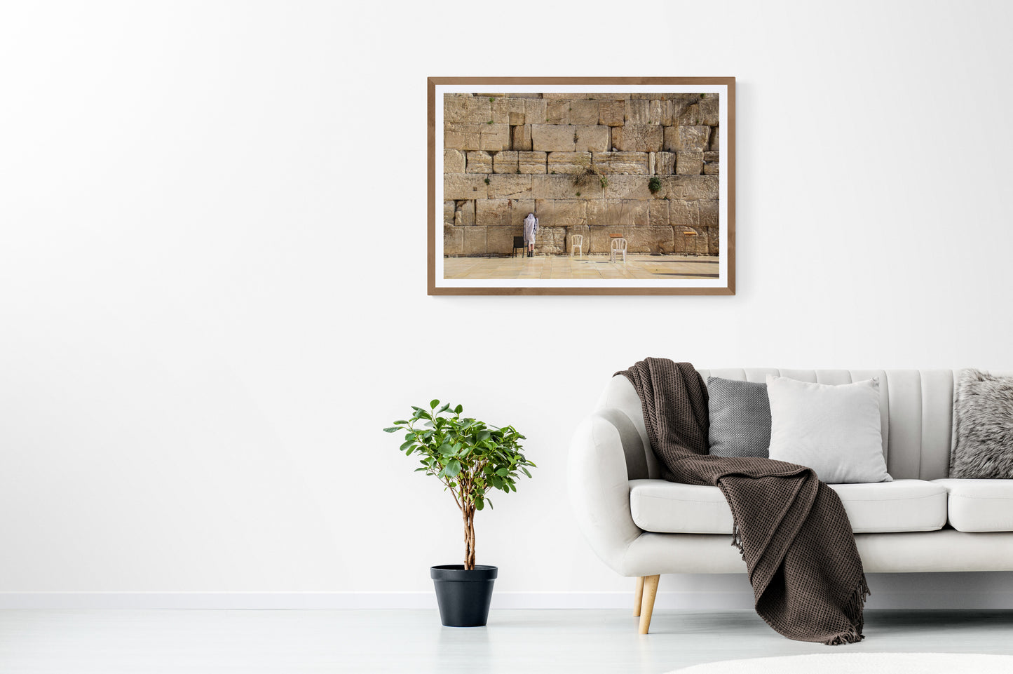 Man at the Western Wall